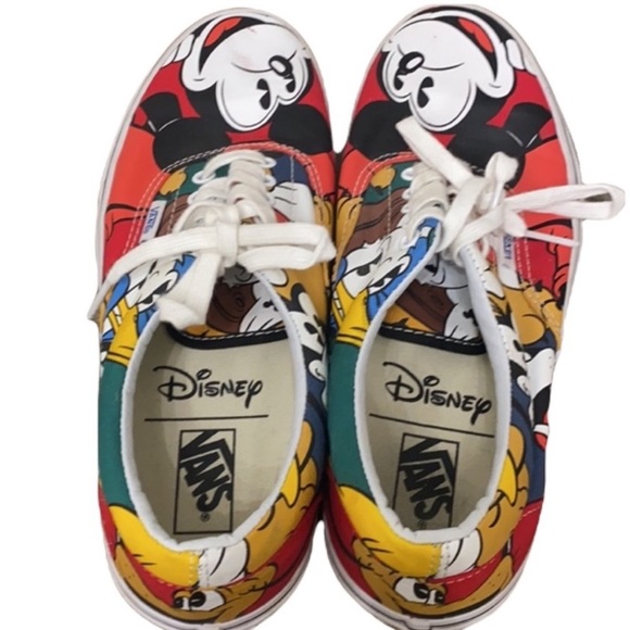 Vans Disney Collab Mickey and Friends Era Donald Goofy Pluto Womens 10 Mens 8.5 - Picture 4 of 16